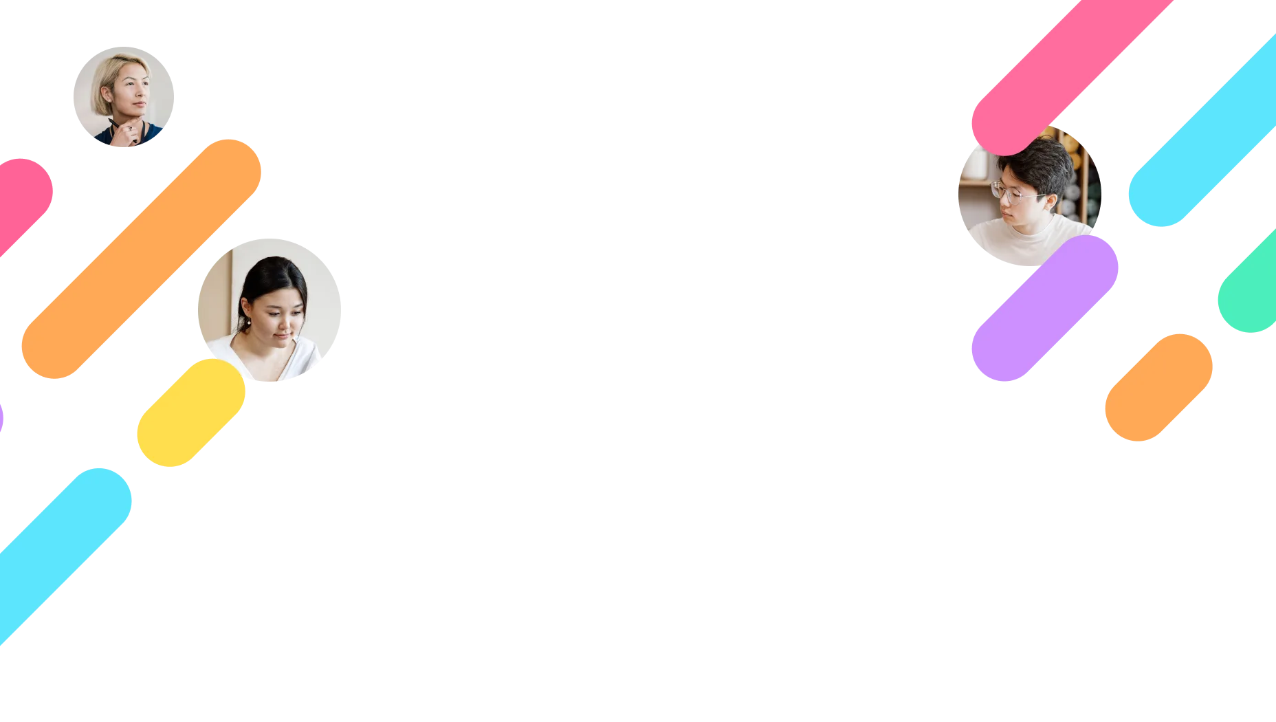 X-Talent 平台主視覺：專業工作者交流情境