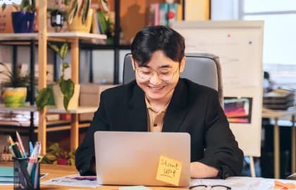 Mentor 與 Mentee 線上交流情境