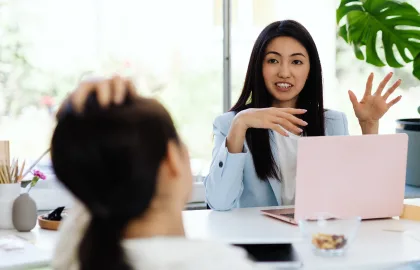 Mentor 一對一指導 Mentee 情境